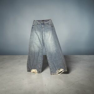 Sincerely Jules Blue Flare & Wide Leg Jeans